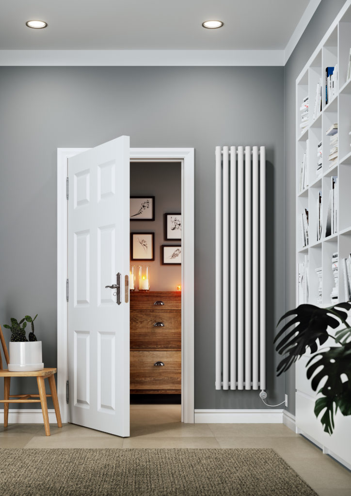 electric vertical radiator