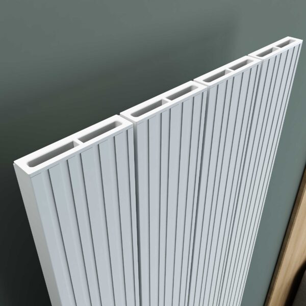 Buy Carisa Boreas M Vertical White Electric Radiator Poshrads