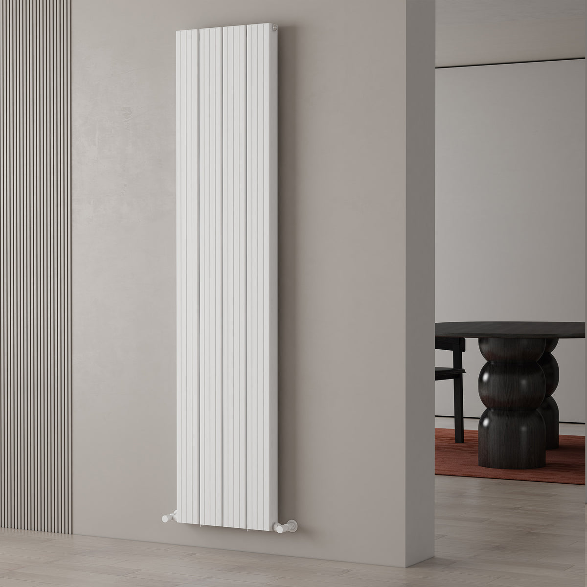 Carisa Chambord Double (Reverse Side Angers) Aluminium Designer Radiator