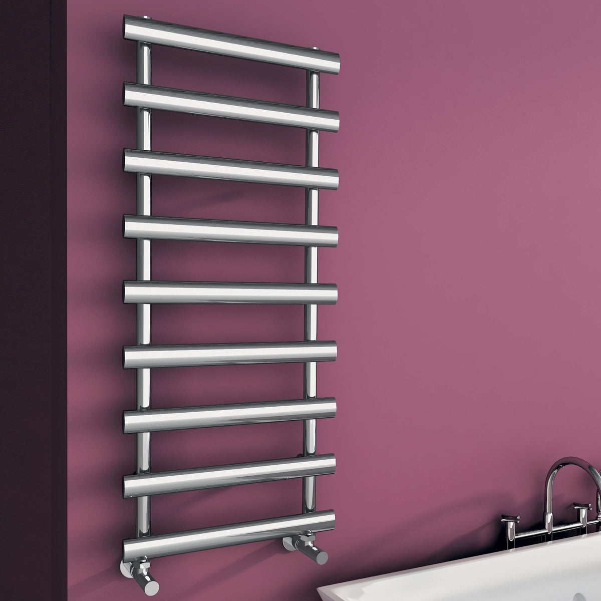 Carisa Aldo Steel Heated Towel Rail