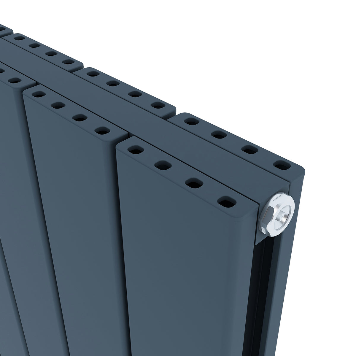 Carisa Angers Double (Reverse Side Chambord) Aluminium Designer Radiator