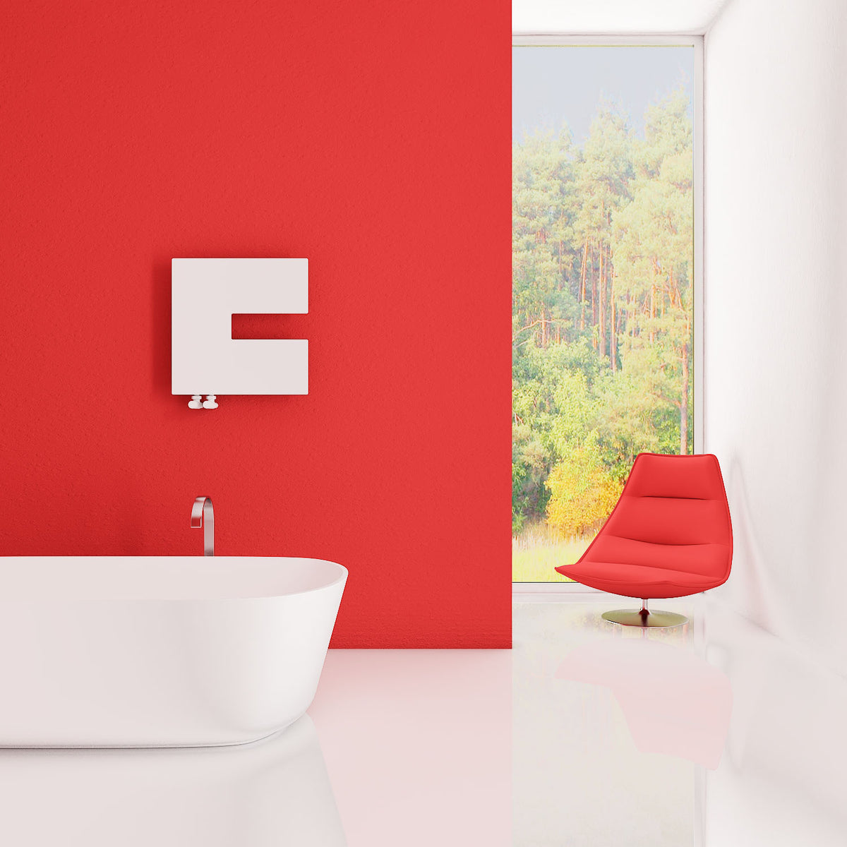 Carisa Coventry-R Steel Flat Panel Radiator