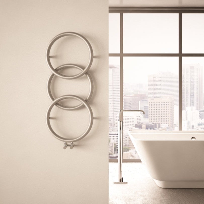 Carisa Halo Stainless Steel Heated Towel Rail
