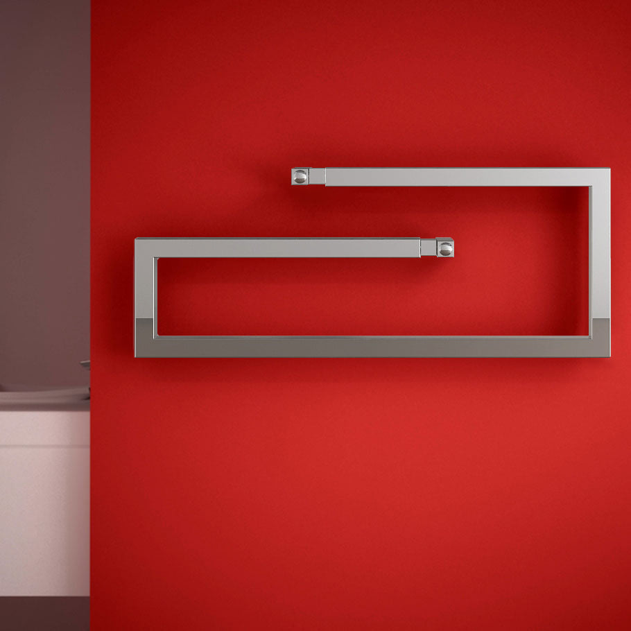 Carisa Klips Stainless Steel Heated Towel Rail