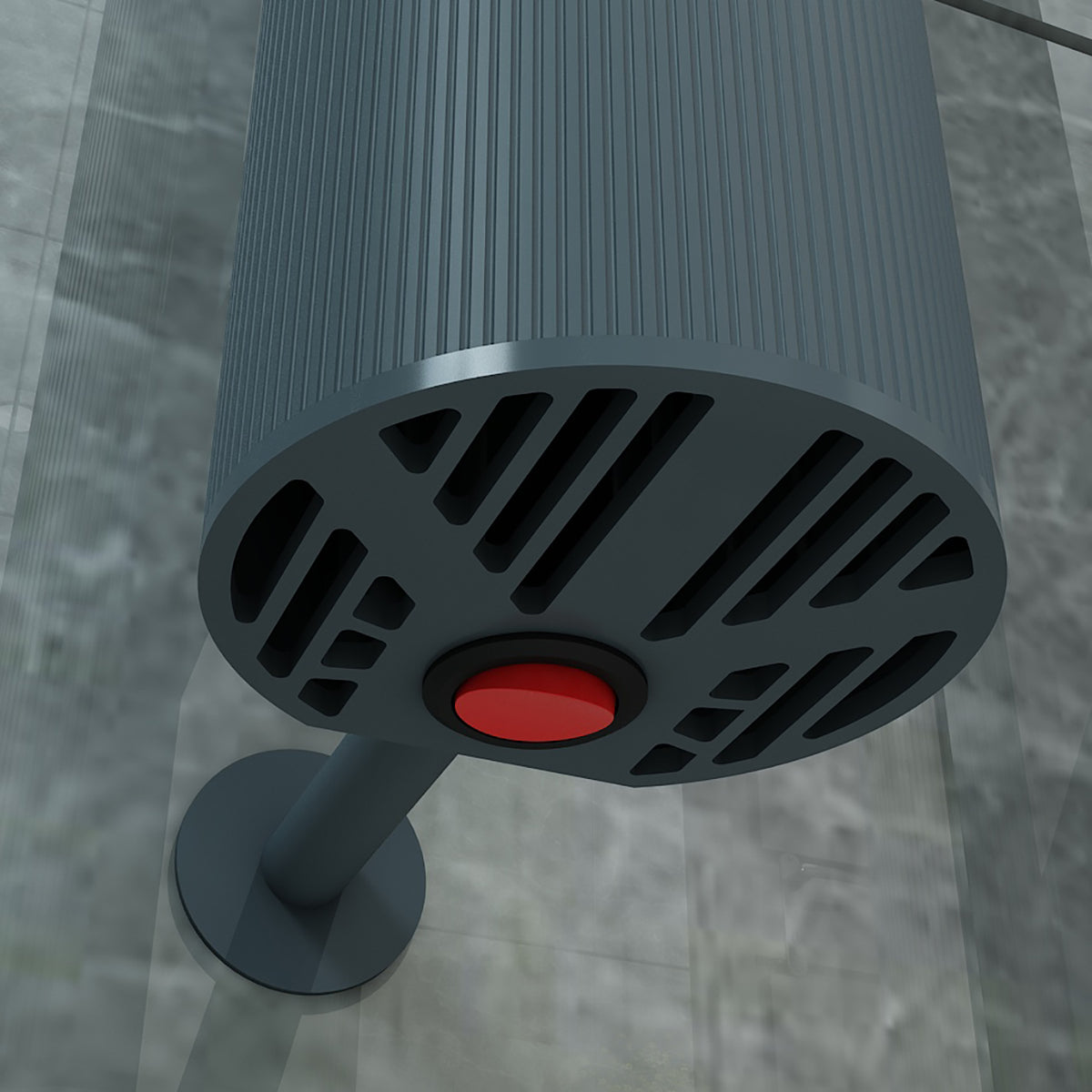 Carisa Otto Single Electric Heated Towel Rail