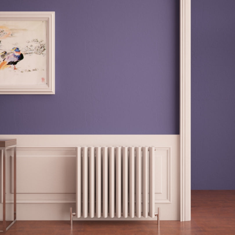 Carisa Oval Aluminium Designer Radiator – White