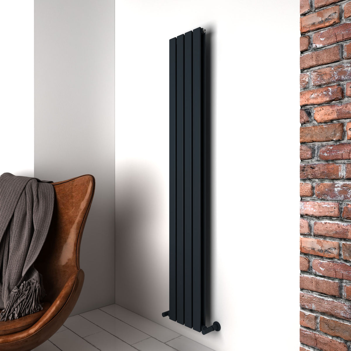 Carisa Plata Double Aluminium Designer Radiator