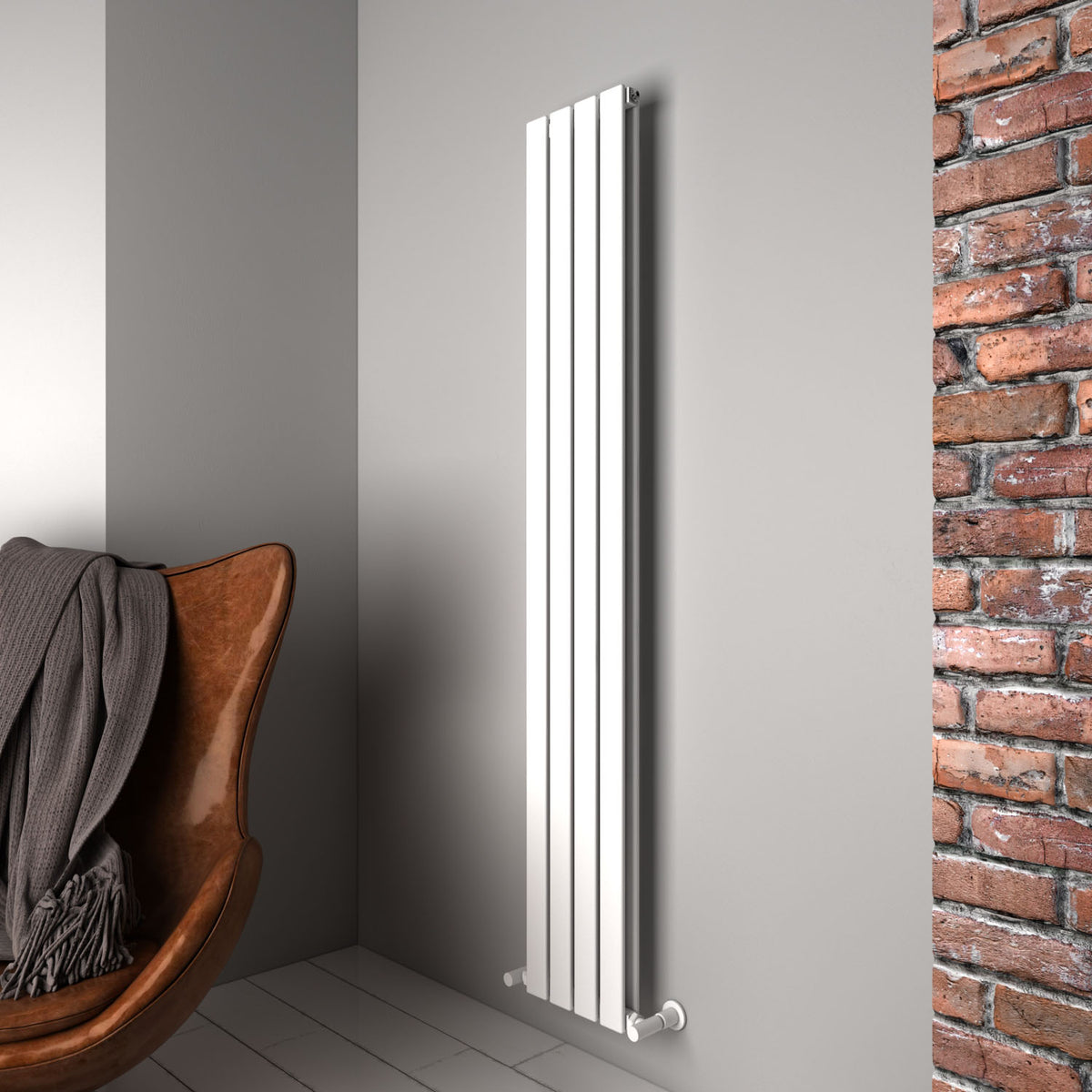 Carisa Plata Double Aluminium Designer Radiator