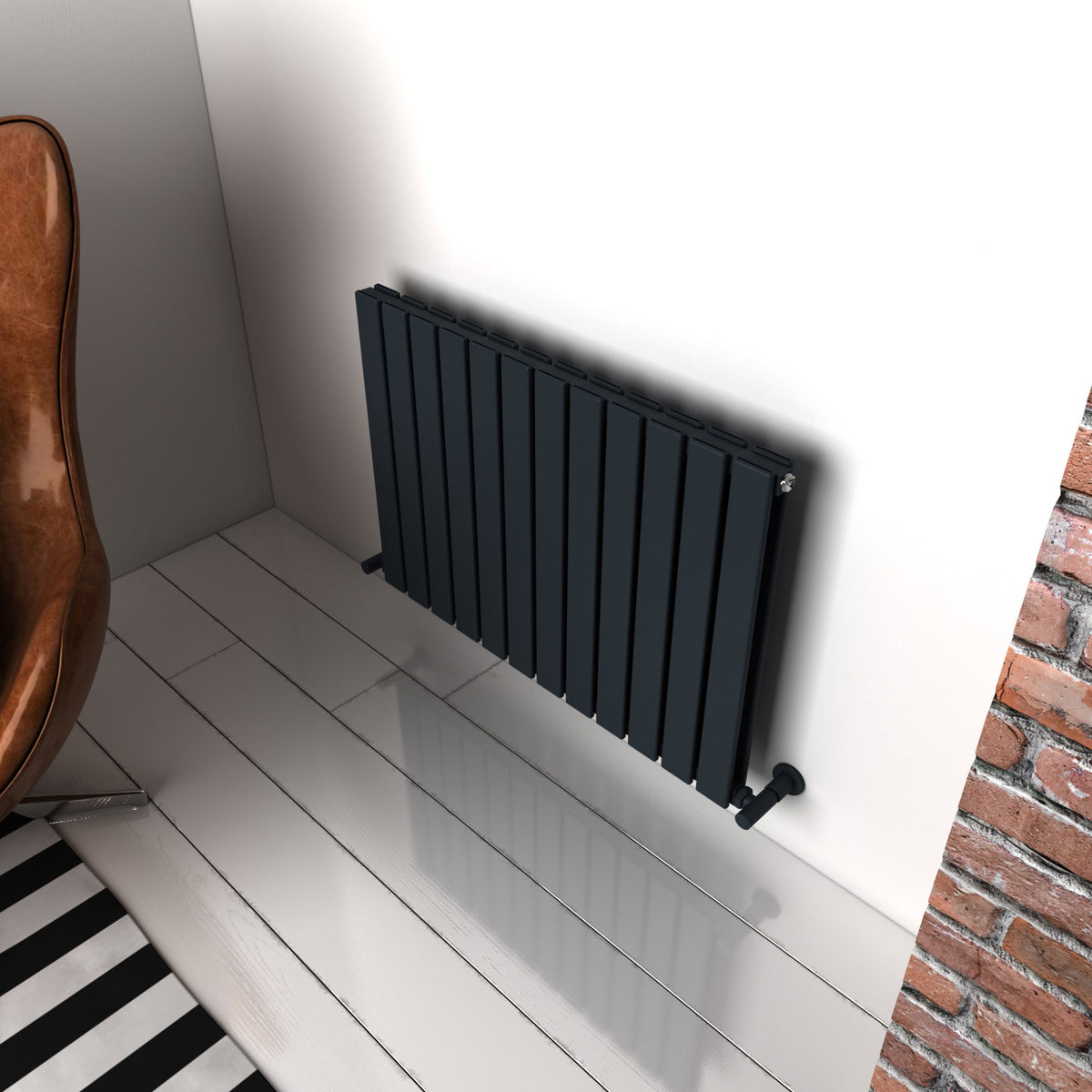 Carisa Plata Double Aluminium Designer Radiator