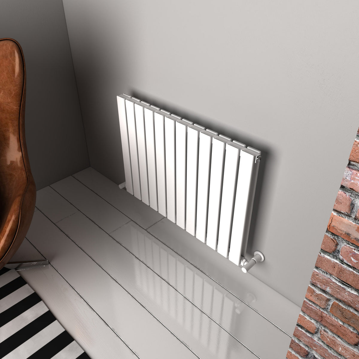 Carisa Plata Double Aluminium Designer Radiator
