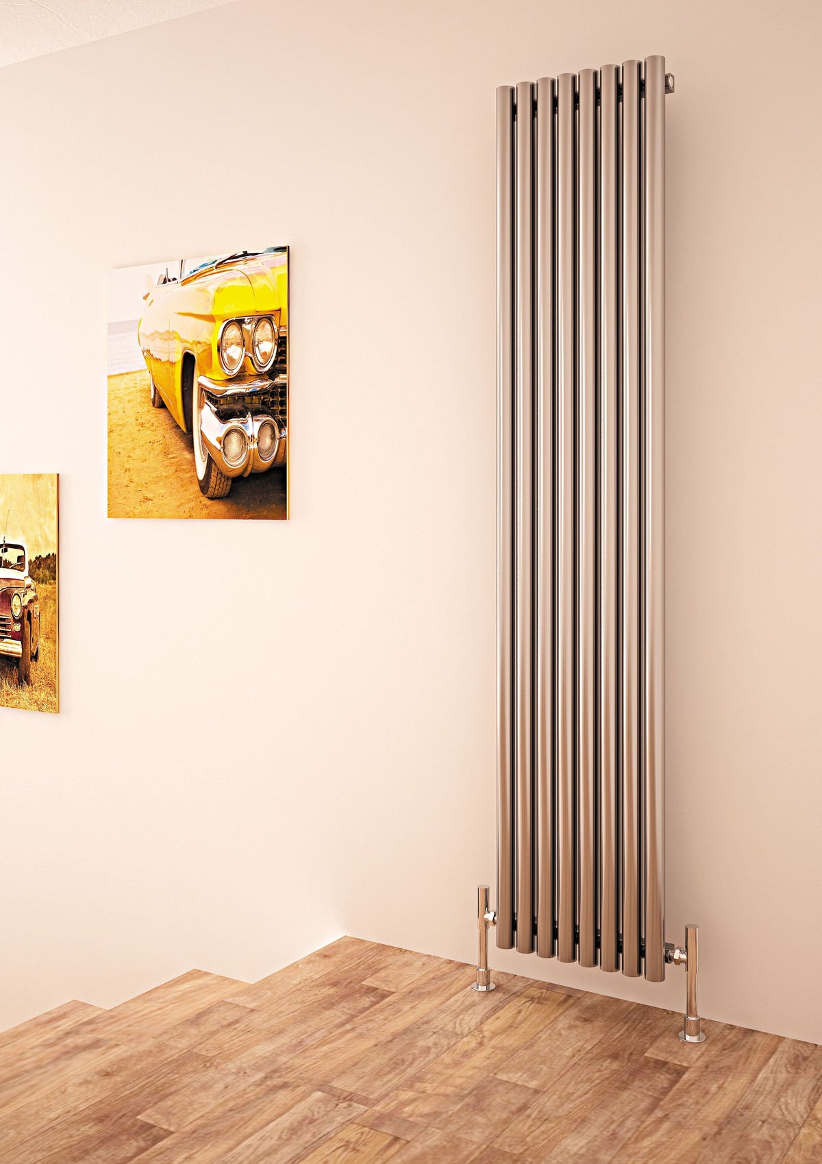 Carisa Versailles Stainless Steel Designer Radiator – Satin Polished