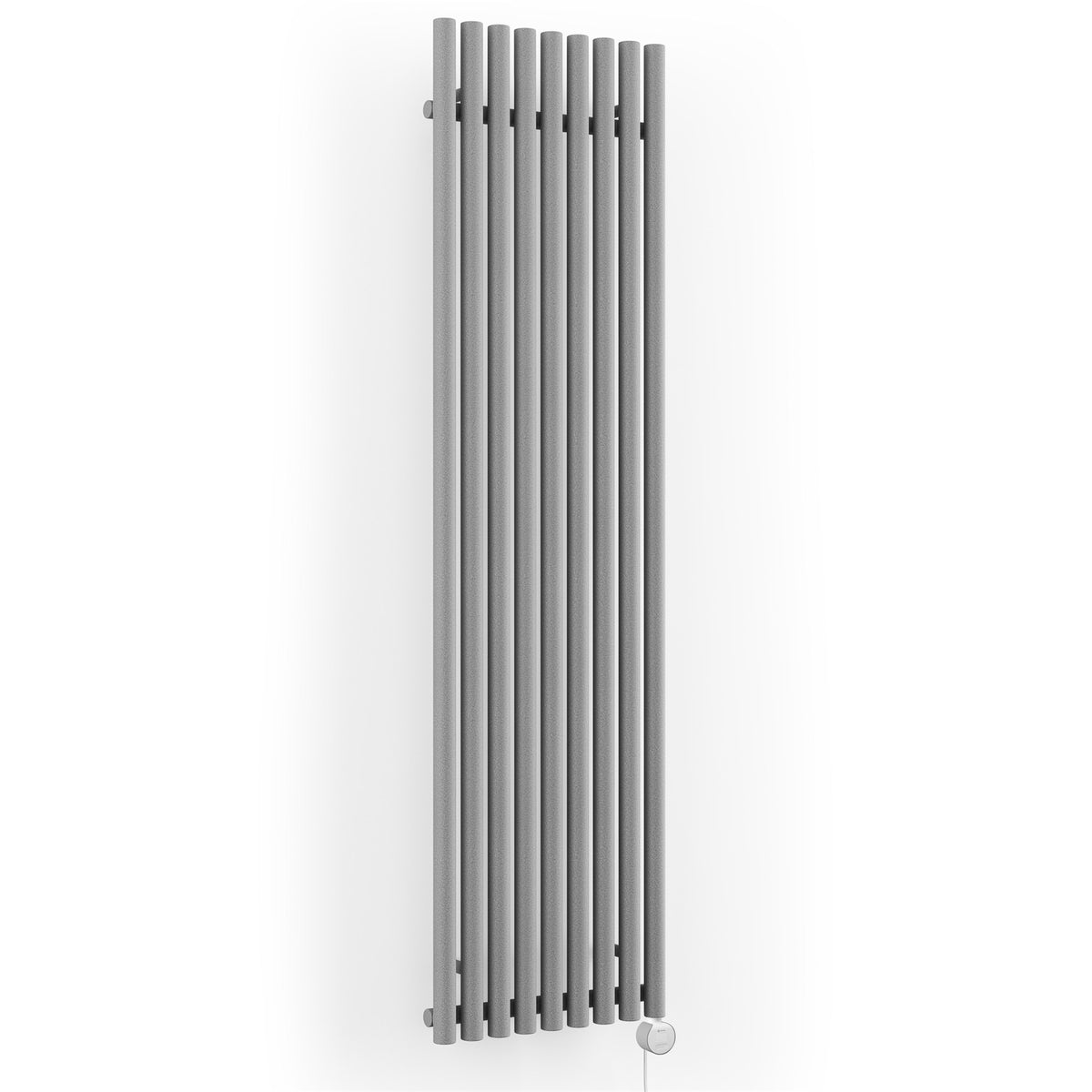 Terma Rolo Room E Electric Designer Radiator – H 1800 x W 480 mm – 1000 W, Salt n Pepper, Wi-Fi