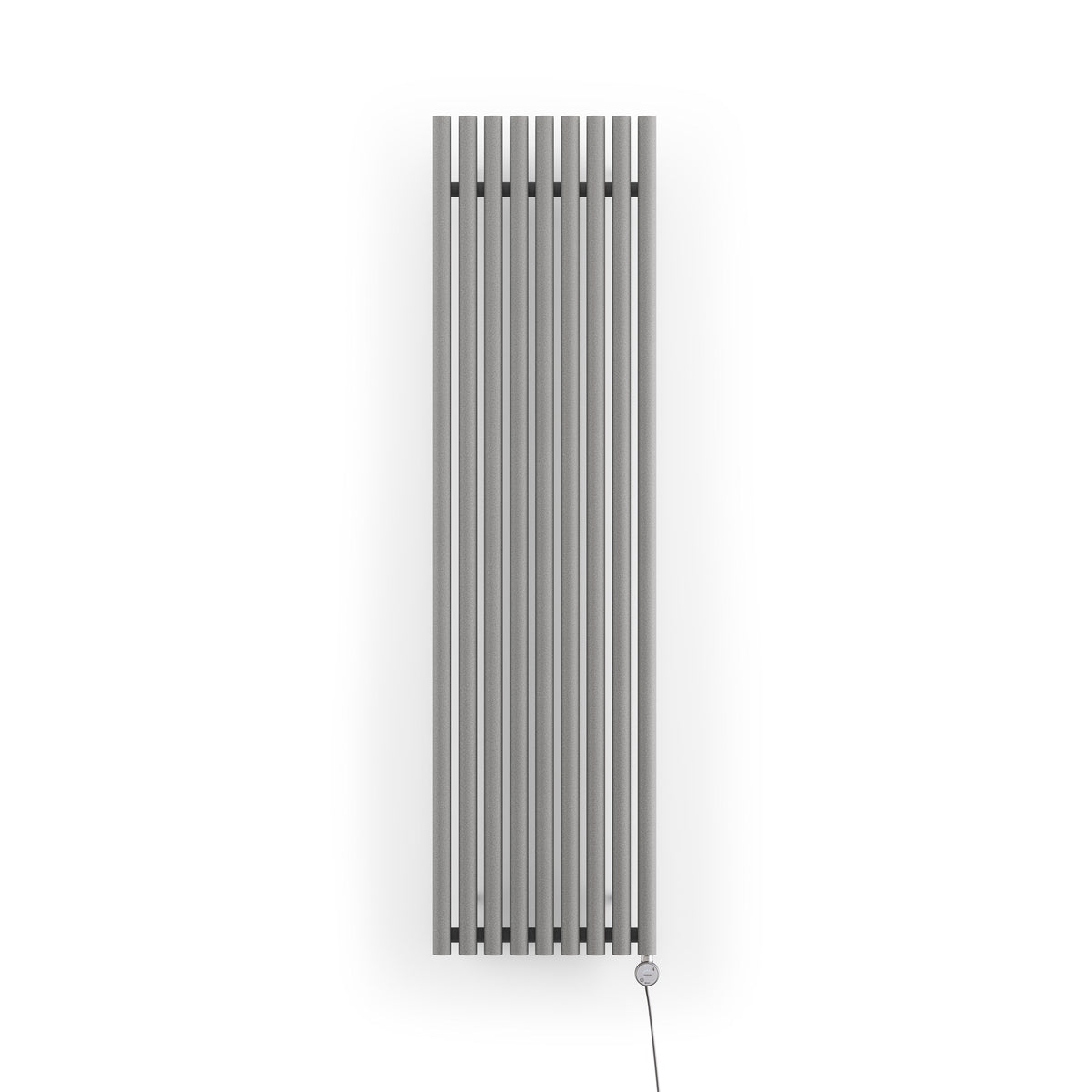 Terma Rolo Room E Electric Designer Radiator – H 1800 x W 480 mm – 1000 W, Salt n Pepper, Bluetooth
