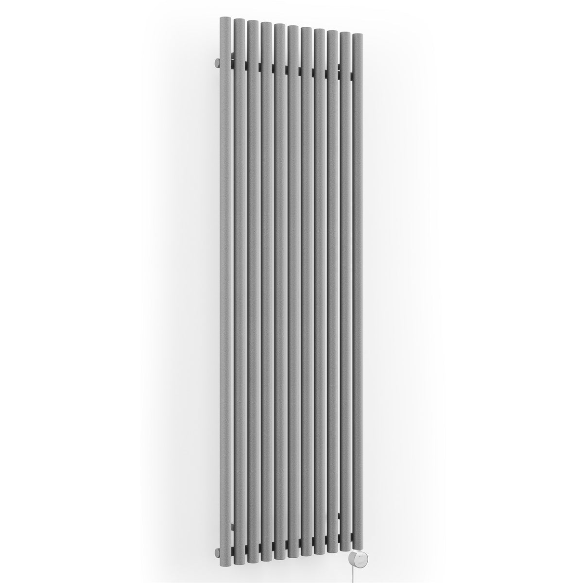 Terma Rolo Room E Electric Designer Radiator – H 2000 x W 590 mm – 1500 W, Salt n Pepper, Wi-Fi