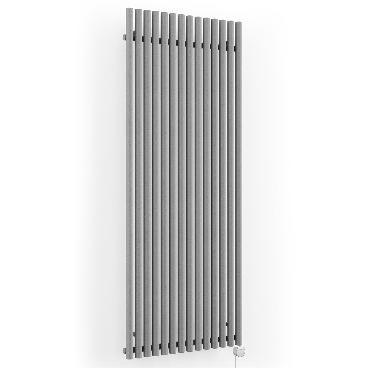 Terma Rolo Room E Electric Designer Radiator – H 2000 x W 755 mm – 2000 W, Salt n Pepper, Wi-Fi