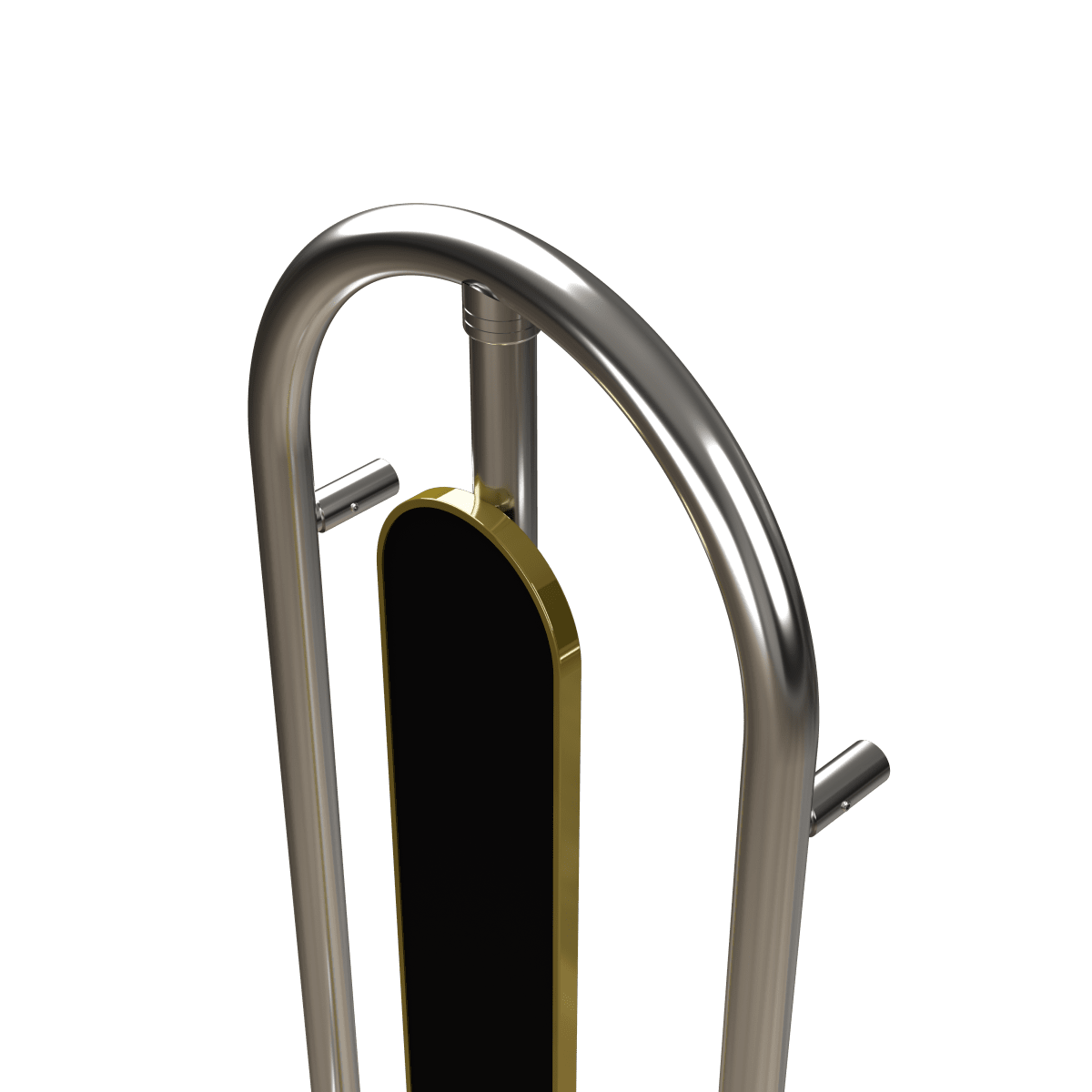 Carisa Aiden Stainless Steel Heated Towel Rail – Mirror Polished