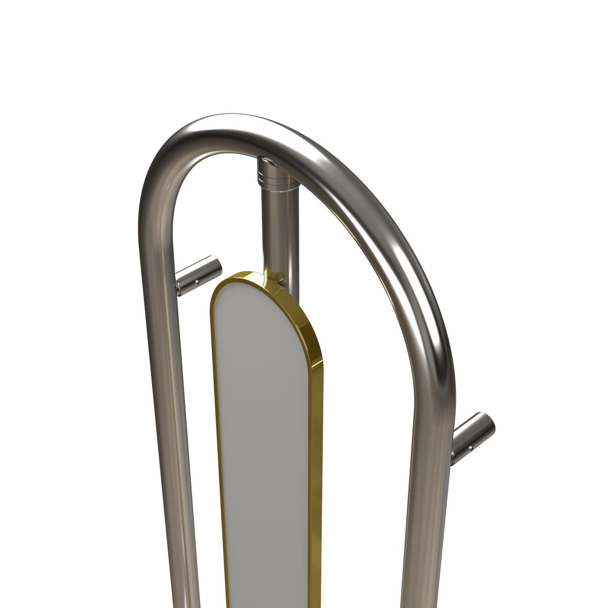 Carisa Aiden Stainless Steel Heated Towel Rail – Mirror Polished