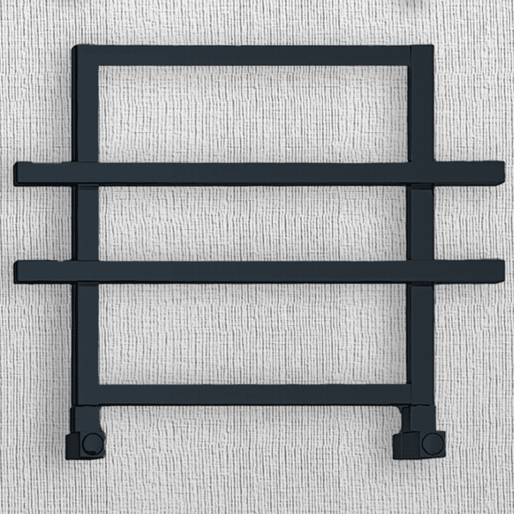 Carisa Ajax Aluminium Heated Towel Rail – Anthracite