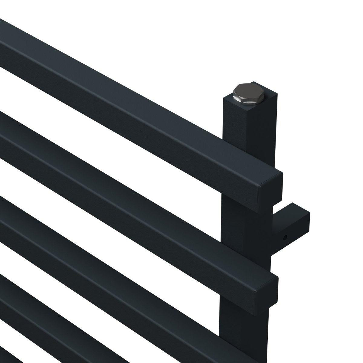Carisa Baron L Aluminium Heated Towel Rail – Anthracite