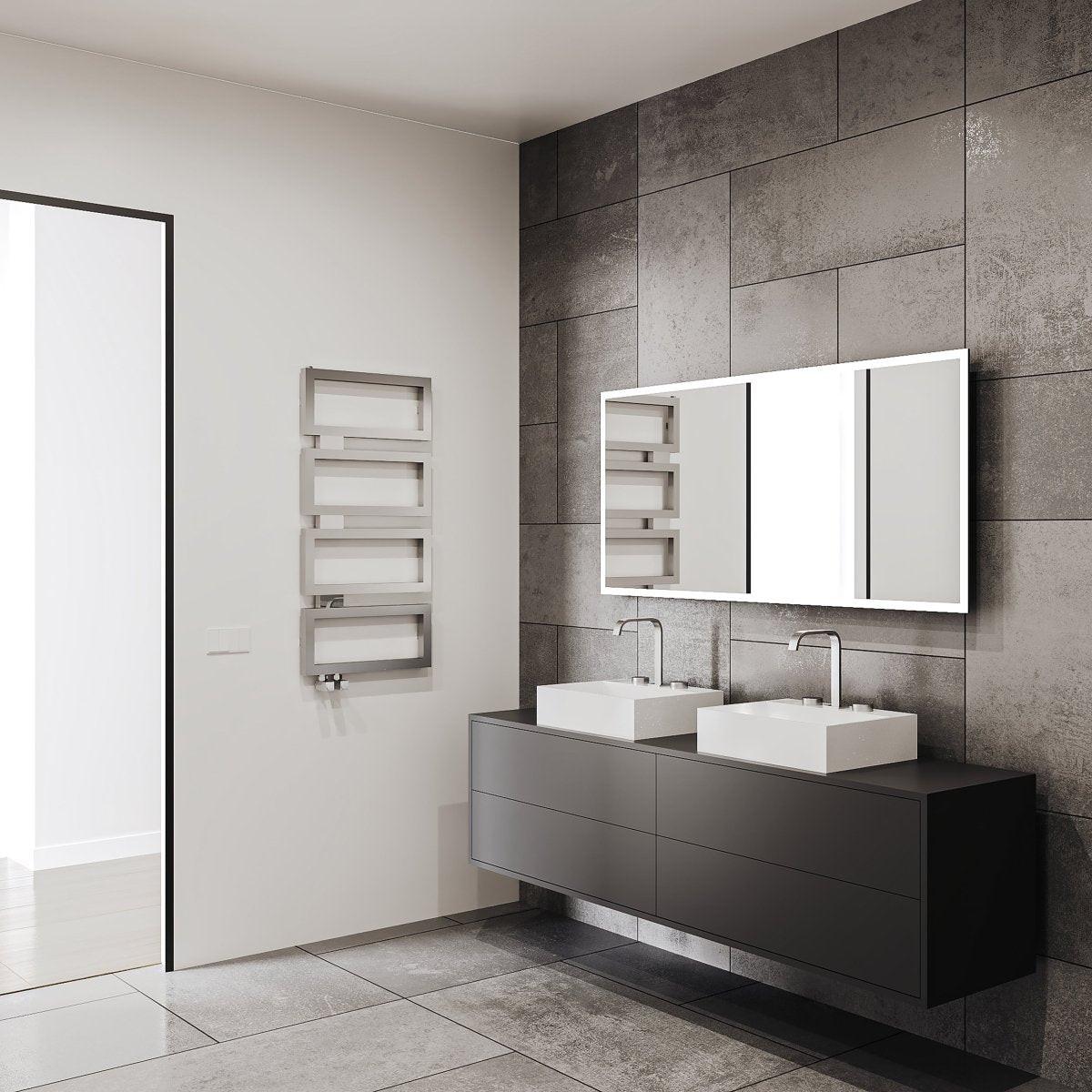 Carisa Beck Stainless Steel Heated Towel Rail – Satin Polished