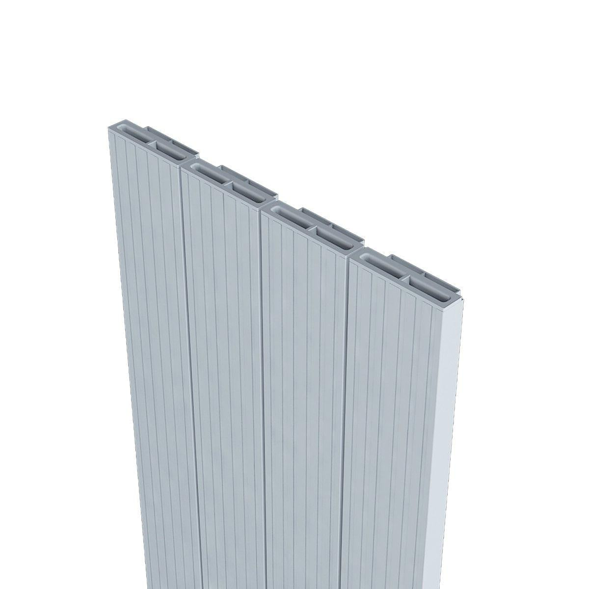 Carisa Boreas M Electric Designer Radiator – White, vertical
