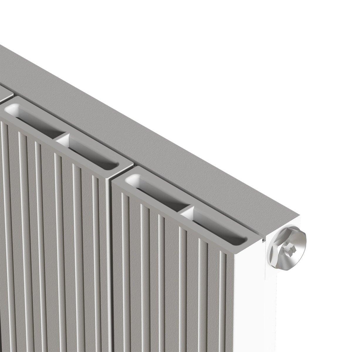 Carisa Boreas M Electric Designer Radiator – White, horizontal