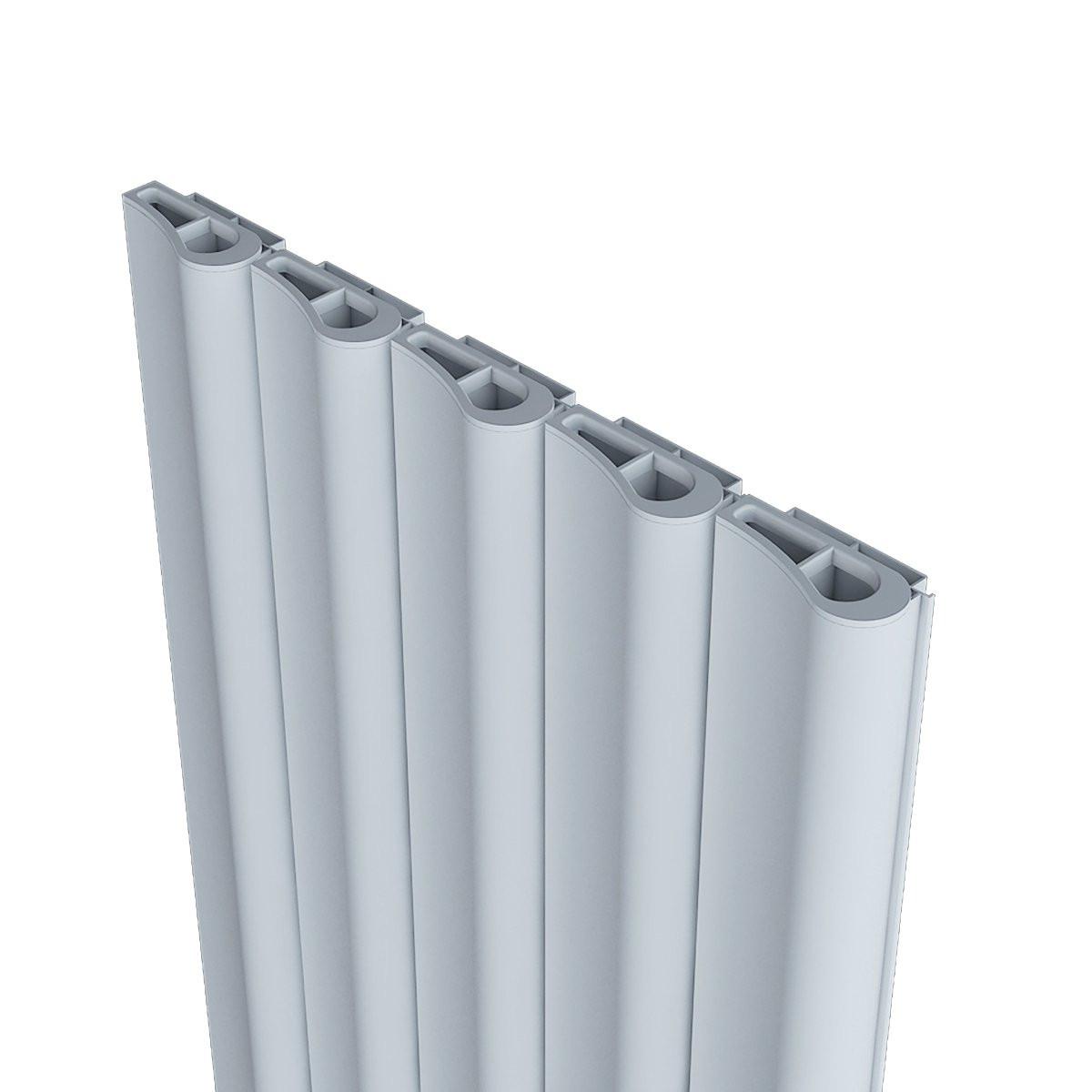 Carisa Boreas S Electric Designer Radiator – White, vertical