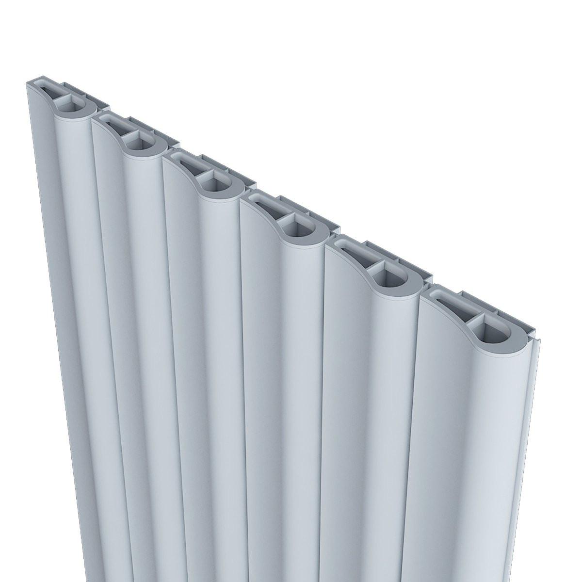 Carisa Boreas S Electric Designer Radiator – White, vertical