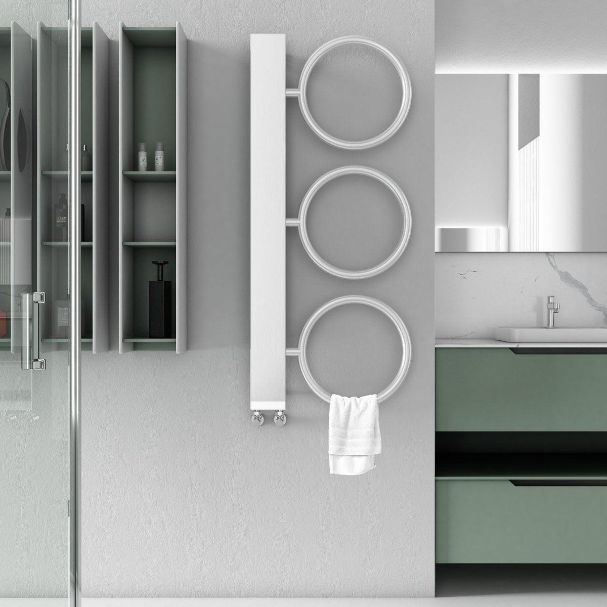 Carisa Castor Stainless Steel Heated Towel Rail – Satin Polished