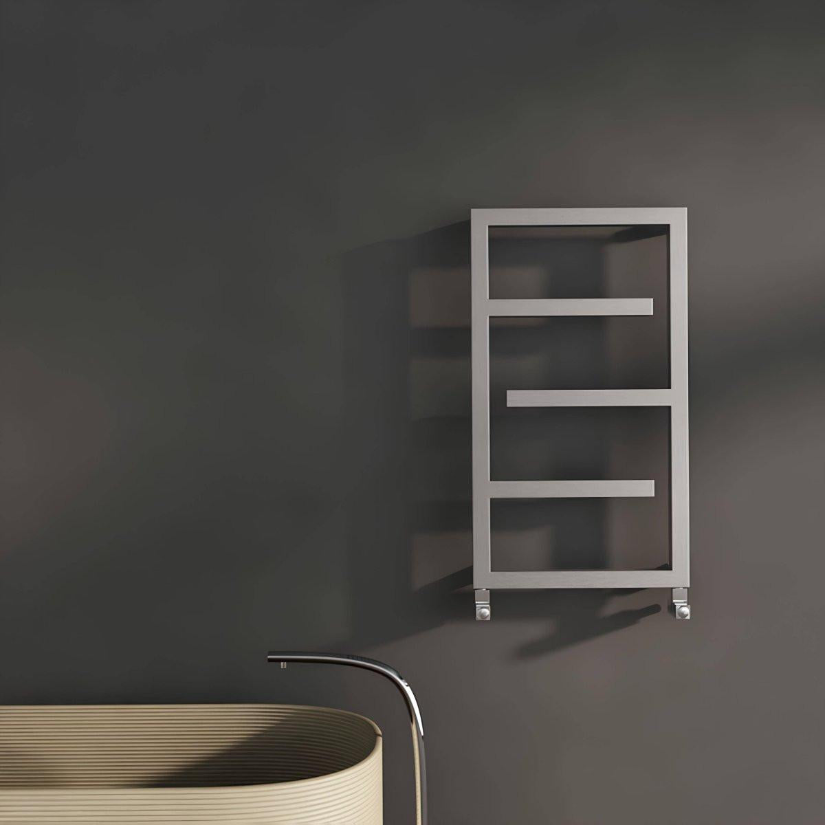 Carisa Eclipse Stainless Steel Heated Towel Rail – Satin Polished