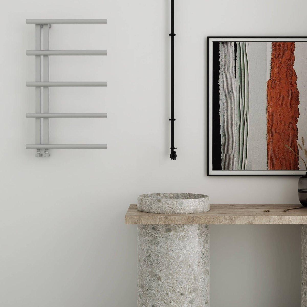 Carisa Elegans Stainless Steel Heated Towel Rail – Satin Polished
