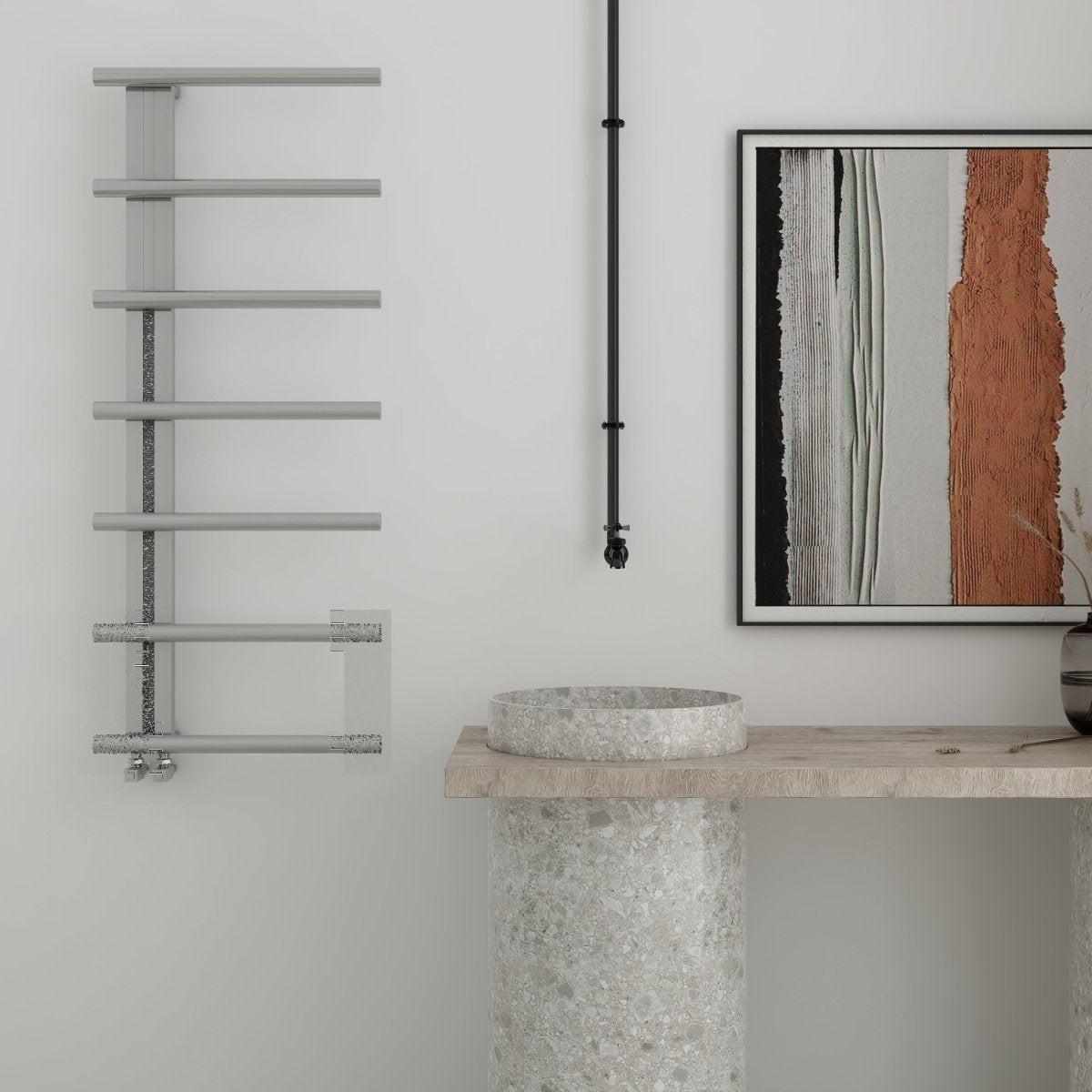 Carisa Elegans Stainless Steel Heated Towel Rail – Satin Polished