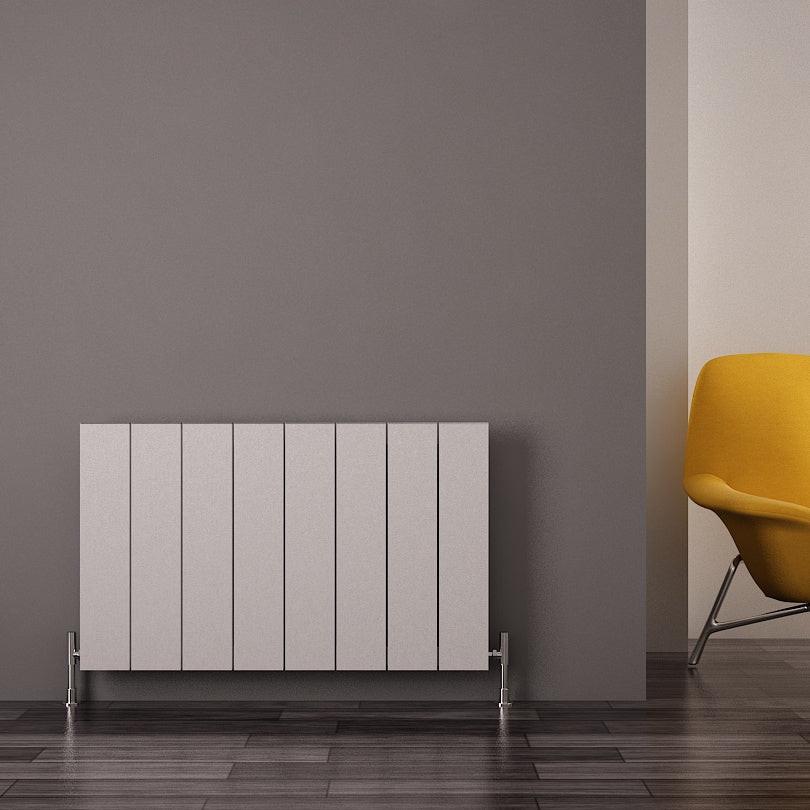 Carisa Elvino Aluminium Designer Radiator – White