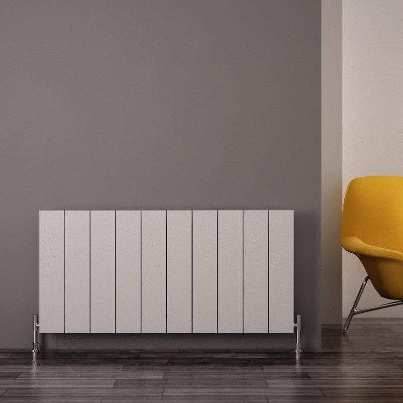 Carisa Elvino Aluminium Designer Radiator – White