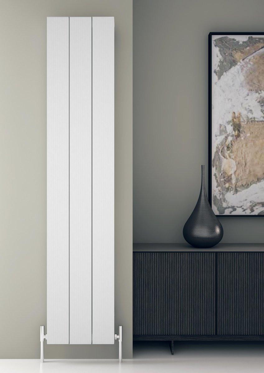 Carisa Elvino Aluminium Designer Radiator – White