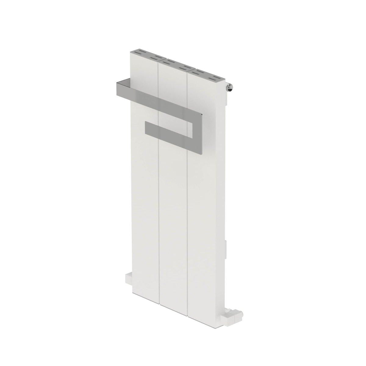 Carisa Elvino Bath Aluminium Heated Towel Rail – White