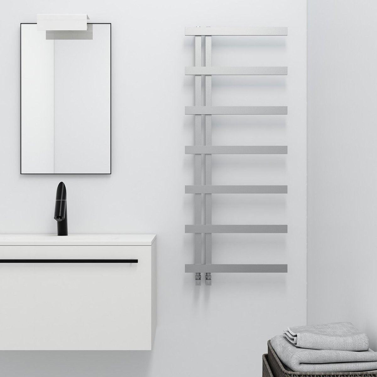 Carisa Grace Stainless Steel Heated Towel Rail – Satin Polished