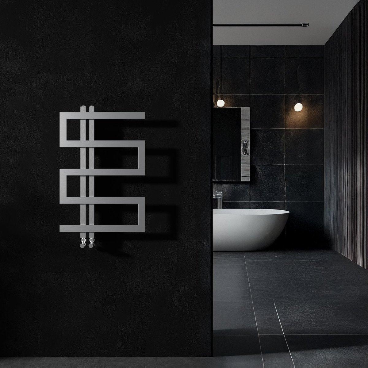 Carisa Ibiza Stainless Steel Heated Towel Rail – Satin Polished