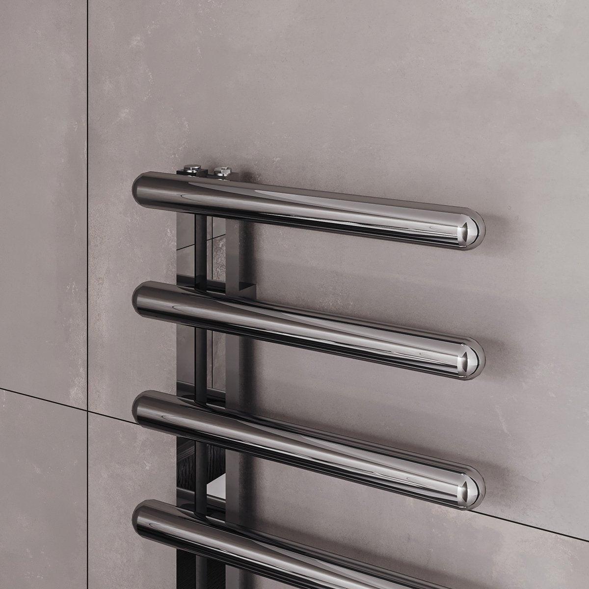 Carisa Ivor Stainless Steel Heated Towel Rail – Mirror Polished