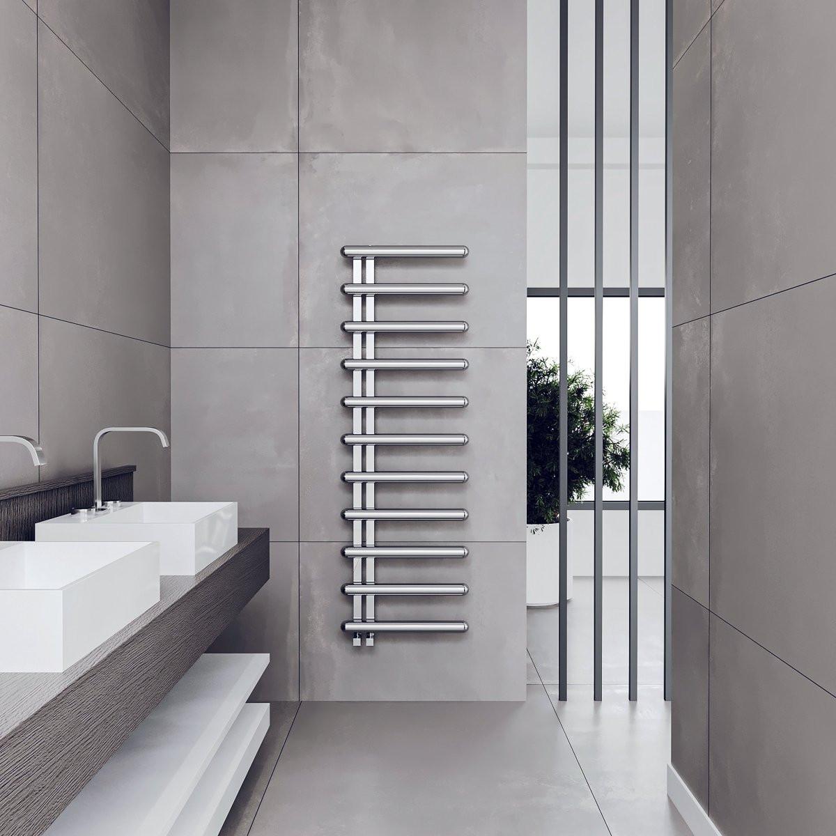 Carisa Ivor Stainless Steel Heated Towel Rail – Satin Polished