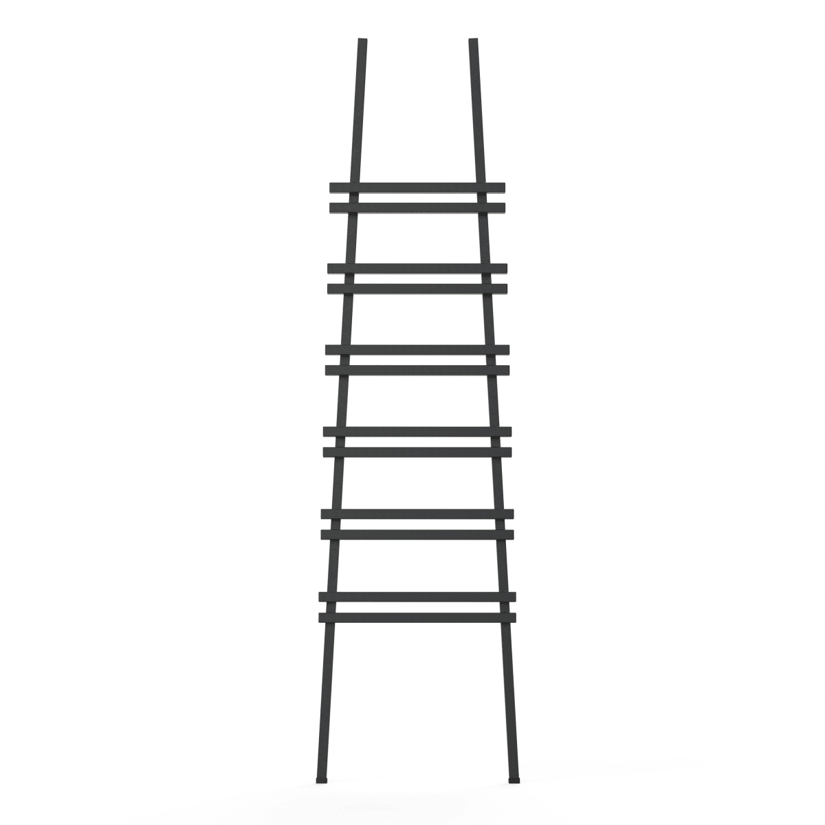 Carisa Jacobs F Aluminium Heated Towel Rail – Black
