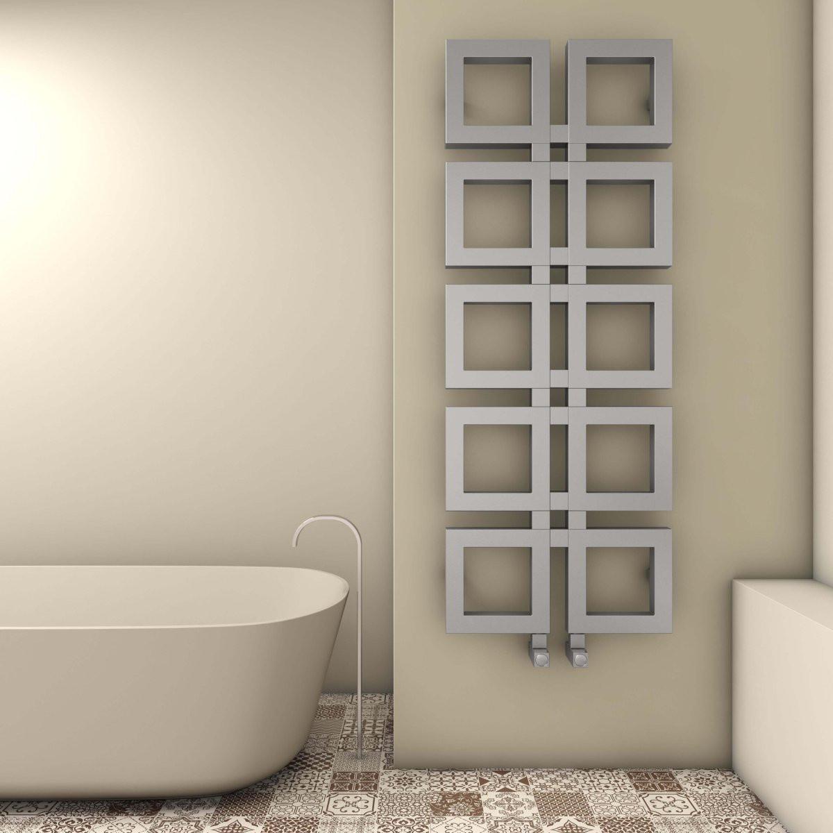 Carisa Knight Stainless Steel Heated Towel Rail – Satin Polished