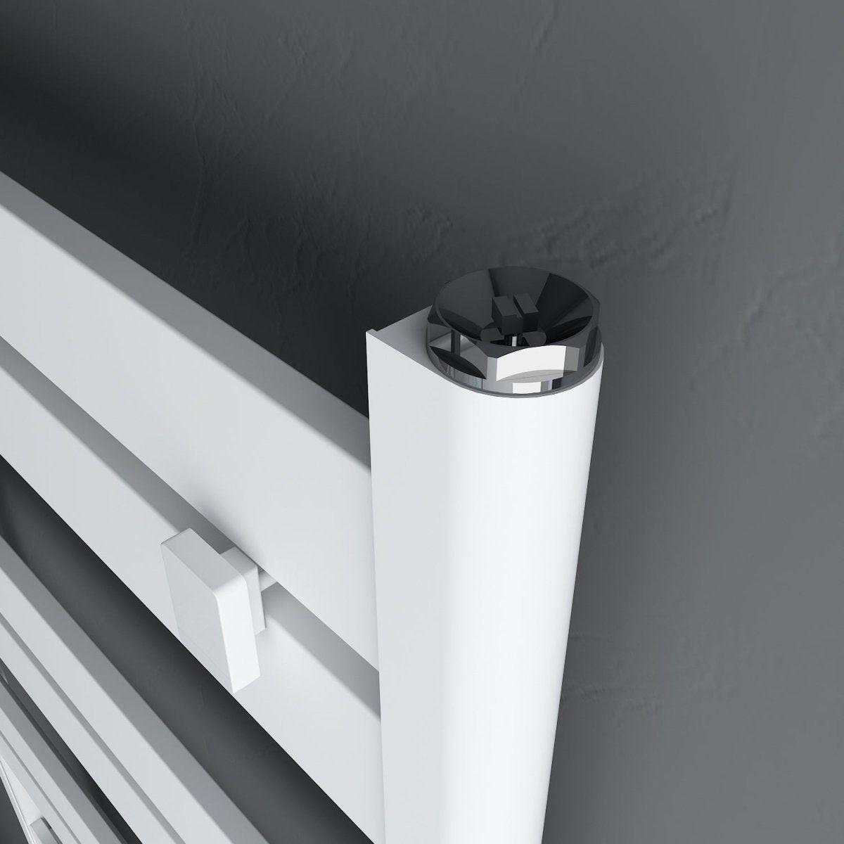 Carisa Ligne Aluminium Heated Towel Rail – White