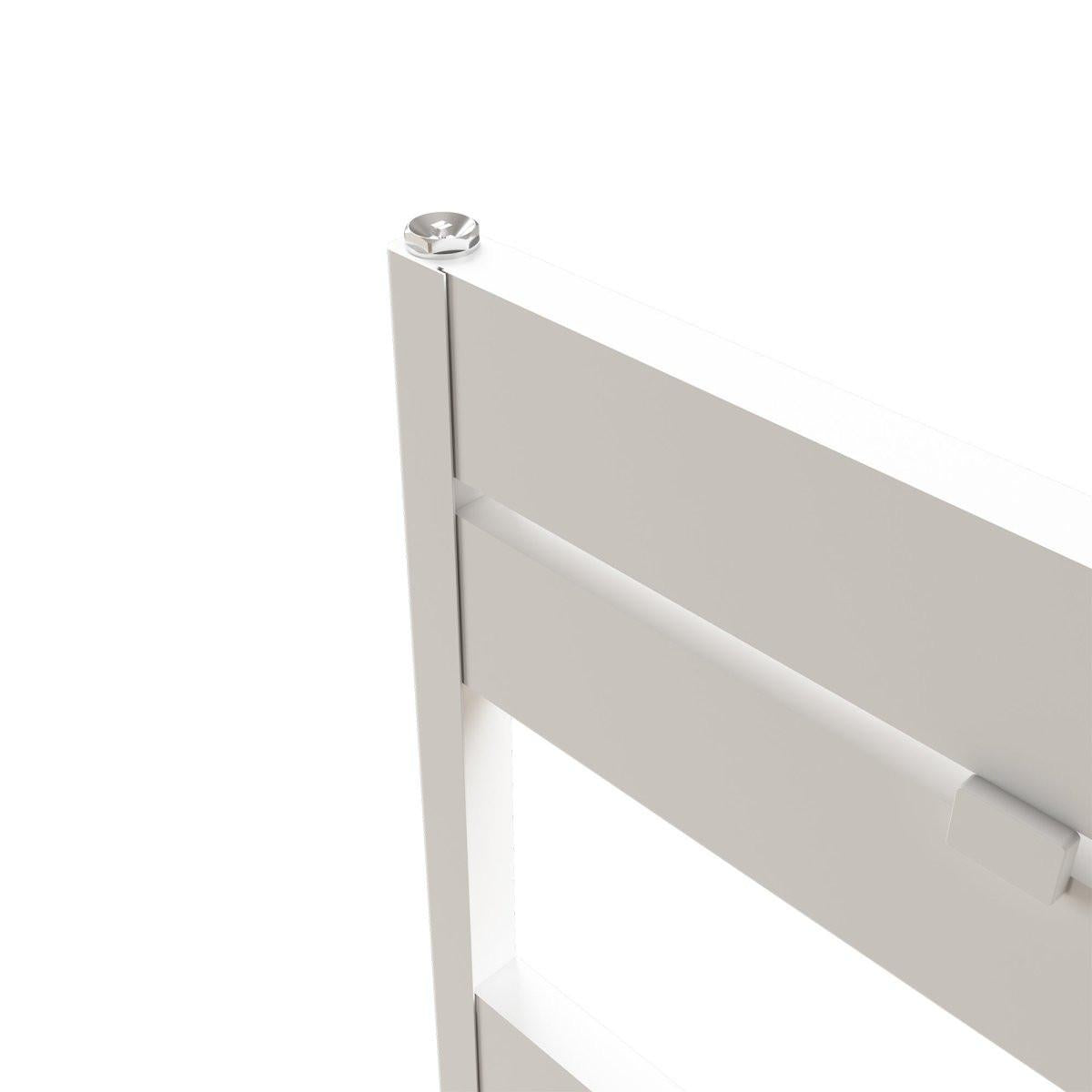 Carisa Mack Bath H Aluminium Heated Towel Rail – White