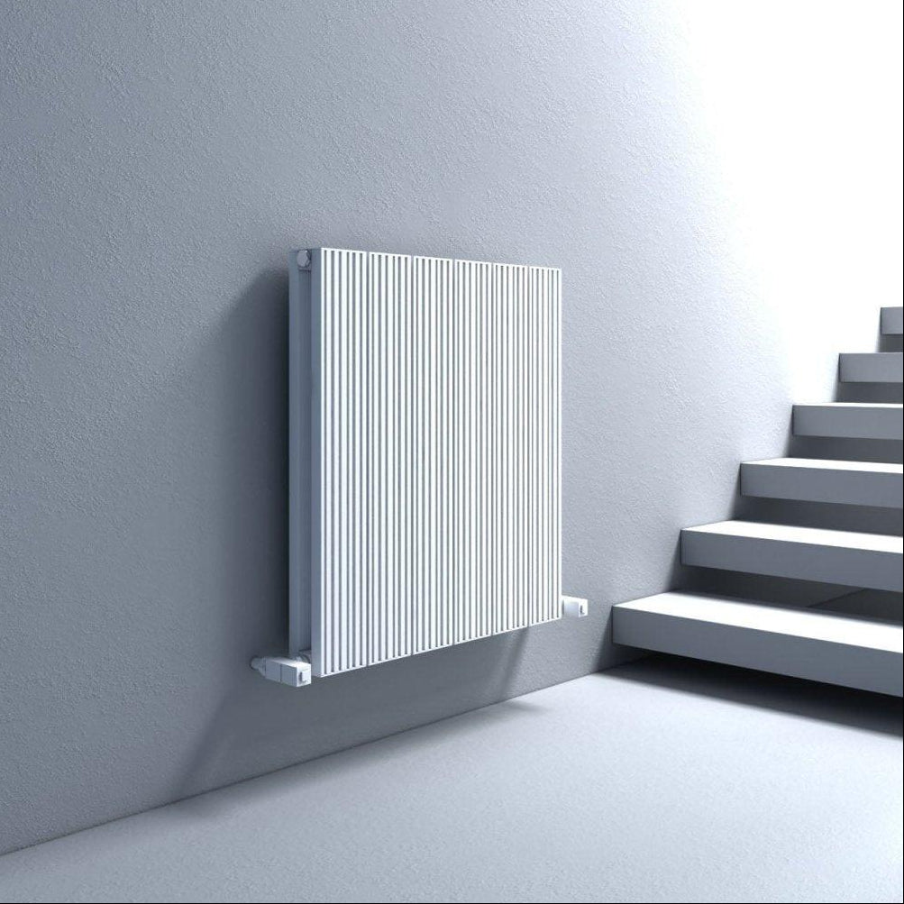 Carisa Monza Double (Reverse Side Nemo) Aluminium Designer Radiator – White