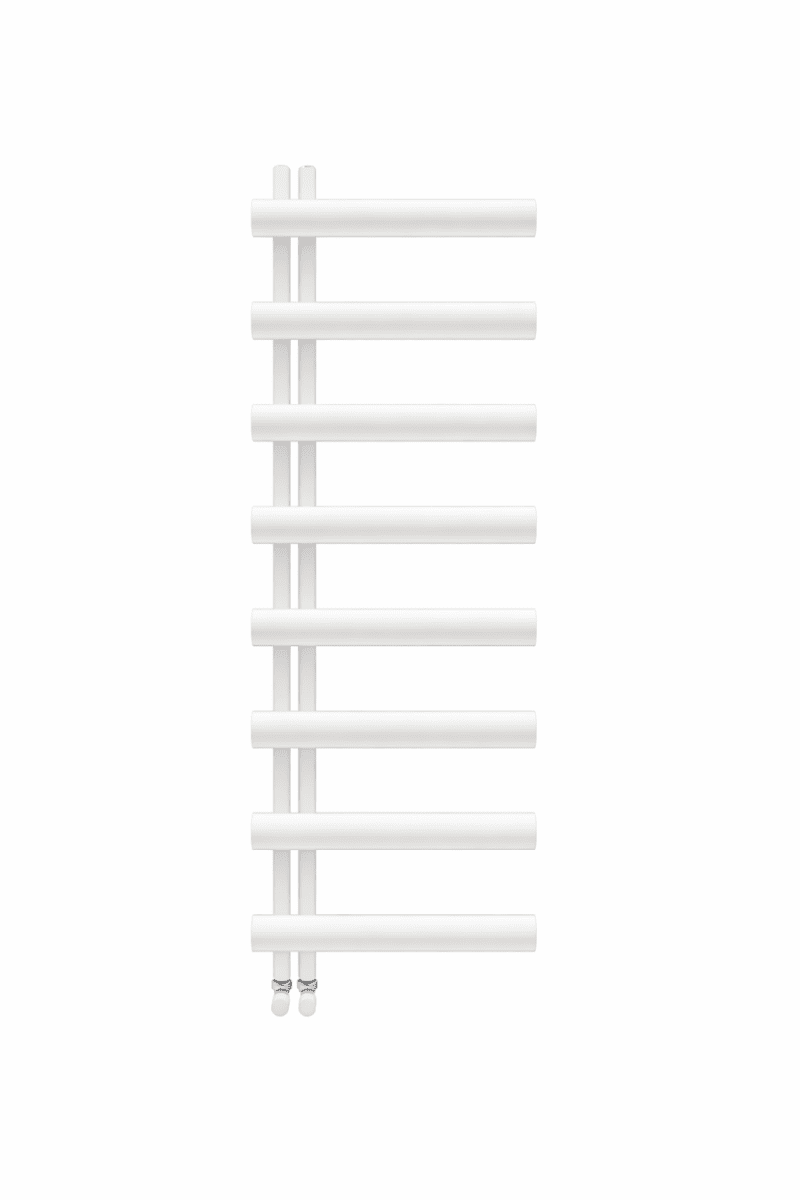 Carisa Moon L Aluminium Heated Towel Rail – White
