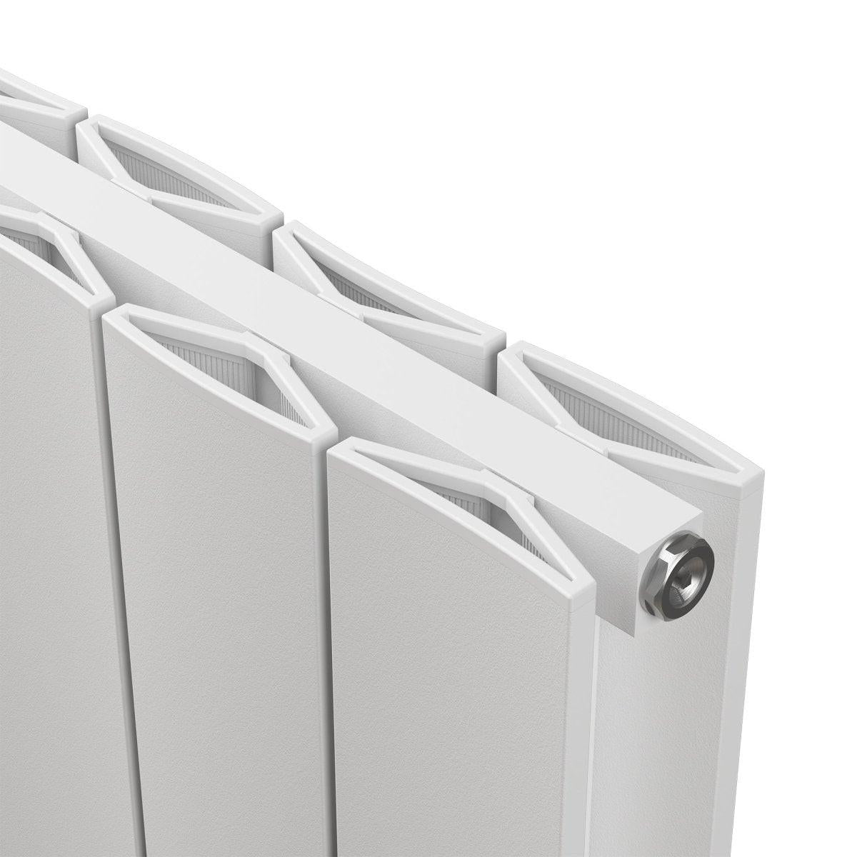Carisa Moscow Aluminium Designer Radiator – White