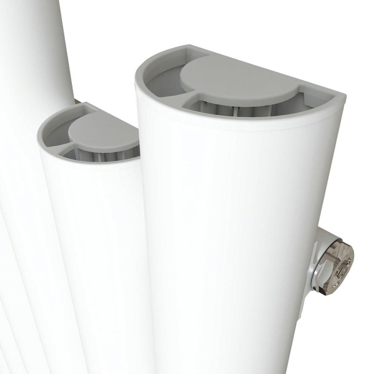 Carisa Motion Aluminium Designer Radiator – White, horizontal