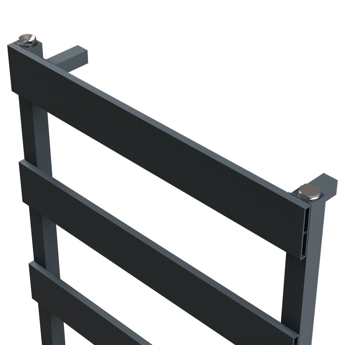 Carisa Ninova Bath Aluminium Heated Towel Rail – Anthracite