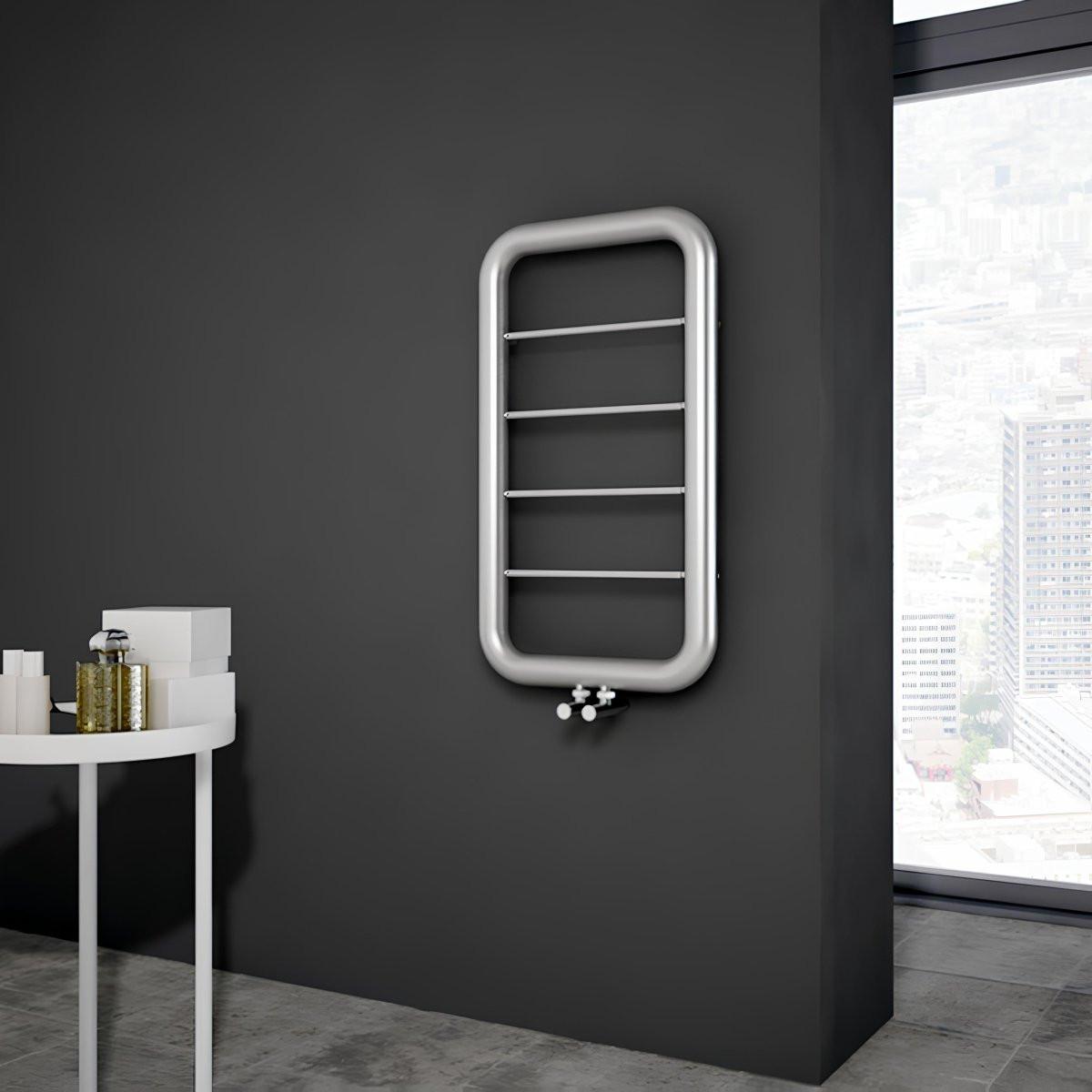 Carisa Paros Stainless Steel Heated Towel Rail – Satin Polished
